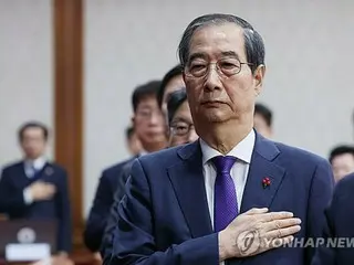 ［速報］弾劾可決の韓国首相「国会の決定を尊重…憲法裁の判断待つ」