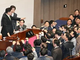 国民の力、韓悳洙大統領権限代行の弾劾訴追に対し「憲法上の弾劾要件未充足」…権限争議審判などを申請＝韓国