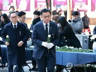 韓国大統領代行　２５年は「国民の和合・統合に努める」