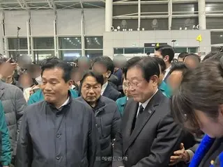 済州航空旅客機惨事から4日目…李在明共に民主党代表、務安に滞在し遺族を慰める＝韓国