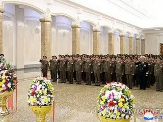 金正恩氏　２年連続で新年に錦繍山太陽宮殿参拝せず