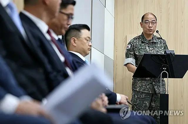 韓国軍合同参謀本部のイ・ソンジュン広報室長（資料写真）＝（聯合ニュース）