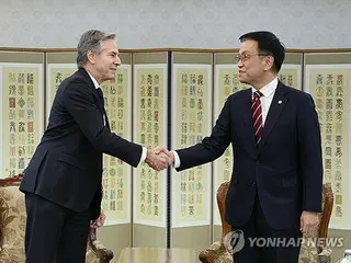 米国務長官　韓国大統領代行と面会＝「リーダーシップ完全に信頼」