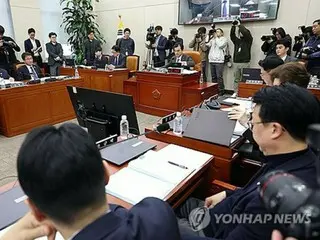 国会国政調査　尹大統領「内乱容疑」巡り与野党が対立＝韓国