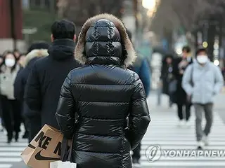 韓国にこの冬一番の寒波襲来　９日朝はソウルで氷点下１２度の予想