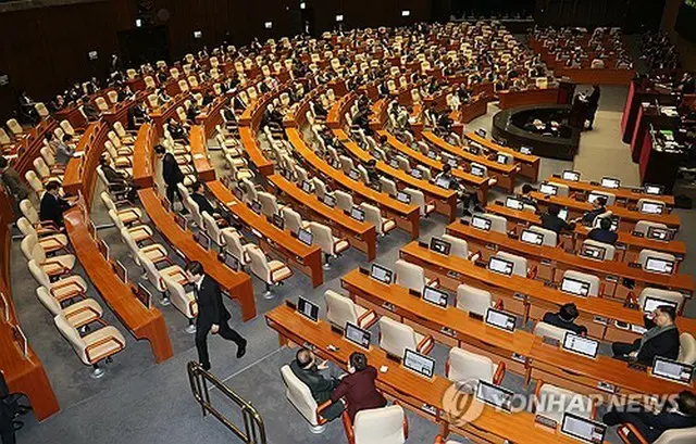 国会本会議場（資料写真）＝（聯合ニュース）