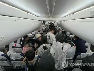 韓国ＬＣＣ・イースター航空機　２度の機体故障で沖縄に足止め