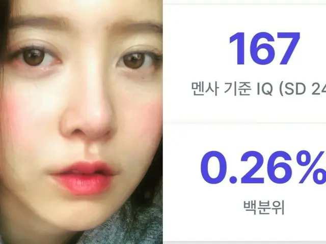 女優ク・ヘソン、気争いの末「IQ167、上位0.26%」を誇る…“天才”を認証