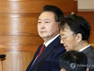 尹大統領　軍病院で定期検診＝弾劾審判への出席後