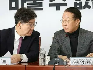 韓国与党臨時トップと院内代表　尹大統領と面会へ