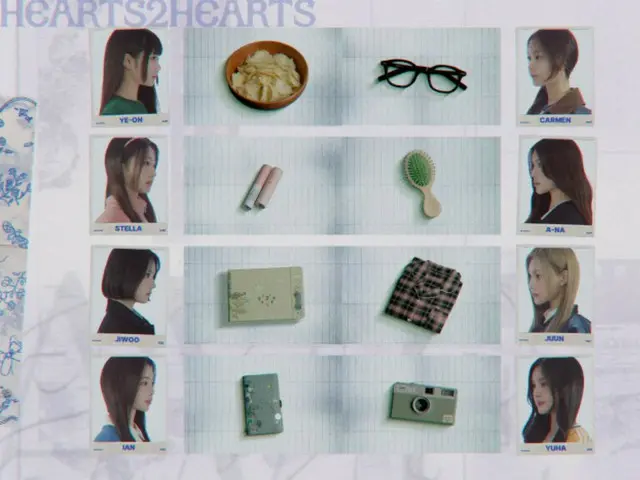 “SM新人”「Hearts2Hearts」、1stシングル「The Chase」24日発売！