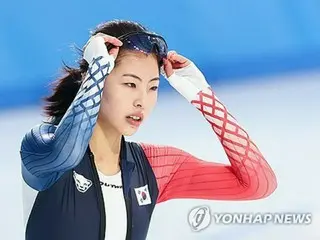 アジア大会スピートスケート　韓国イ・ナヒョンが女子１００で金