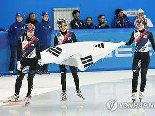 韓国勢がメダル独占　アジア大会ショートトラック女子５００