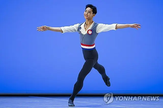 ローザンヌ国際バレエコンクールで優勝した韓国の男子高校生、パク・ユンジェさん＝（ＥＰＡ＝聯合ニュース）