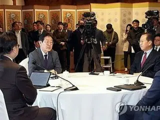 韓国政党支持率　与党３４％・最大野党４０％＝５３％が政権交代望む