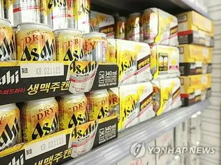 韓国でアサヒビール値上げへ　来月１日から最大２割