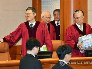 韓国憲法裁　尹氏の罷免是非決める評議開始＝盗聴防止など保安徹底