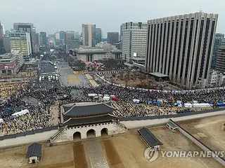 ８日にソウル都心で大規模集会　尹大統領弾劾巡り