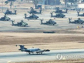 韓米の合同軍事演習始まる　戦闘機誤爆事故で射撃訓練は中止