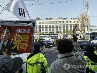 韓国大統領代行「不法な暴力行為に断固対応」　尹氏弾劾審判めぐり