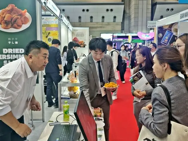 「ＦＯＯＤＥＸ　ＪＡＰＡＮ　２０２５」が１１～１４日に東京ビッグサイトで開催された（山林庁提供）＝（聯合ニュース）≪転載・転用禁止≫