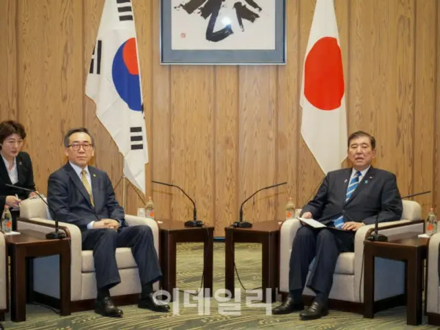 韓国の外交部長官、石破首相と会談…「先に変わろうとする努力をすることが大切」＝韓国報道