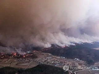 韓国国家遺産庁　山火事拡大で文化財の危機警報を最高レベルに