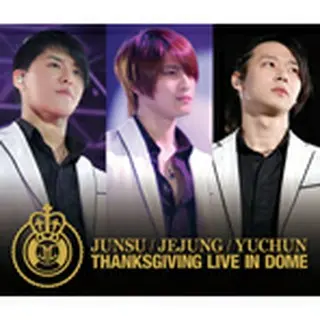 JYJ「THANKSGIVING LIVE IN DOME LIVE CD」日本盤