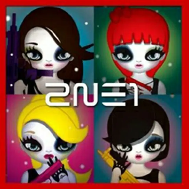 ２NE1『2NE1（2nd Mini Album)』 韓国盤【イラストブックレット付】【カード付】