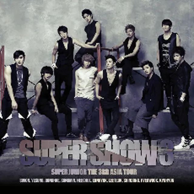 SUPER JUNIOR 『The 3rd Asia Tour Concert Album SUPER SHOW #3』 韓国盤