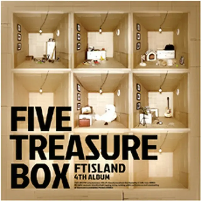 FTISLAND 『Five Treasure Box（4th ALBUM）』 韓国盤