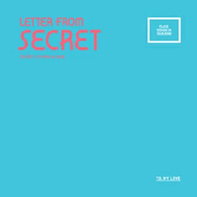 Secret 『Letter From Secret（4th Mini Album）』 韓国盤