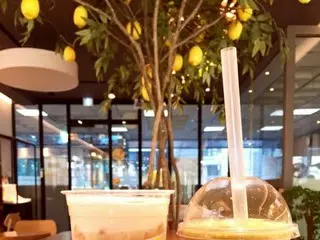 【韓国カフェ】台湾で人気の「happy lemon plus」を韓国で楽しむ♪