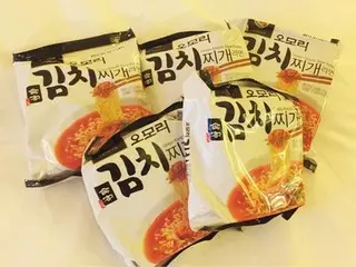 【韓国旅行】オモリキムチチゲラーメン袋入りGETとロッテマートからお連れした品々！