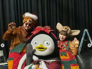 “韓国人気クリエーター”ペンス、歌手キム・テウ（god）＆女優パク・チンジュと一緒にクリスマスソングを発表しちゃいました！