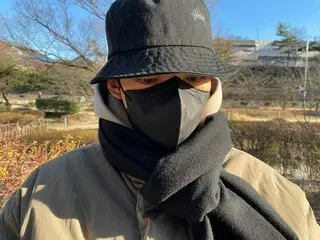 俳優キム・ウビン、すべて隠しても今日もイケメン