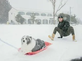 キム・ヒョンジュン(リダ)、ソリに乗り遅れた？愛犬との楽しすぎる日常公開！