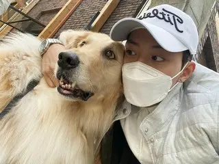 「CNBLUE」イ・ジョンシン、かわいい愛犬シンバと過ごす日常