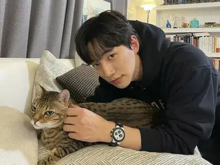 「2PM」ジュノ愛猫とのほっこりショット公開！午前中は毎日90分間800カロリー消費のハードトレーニング