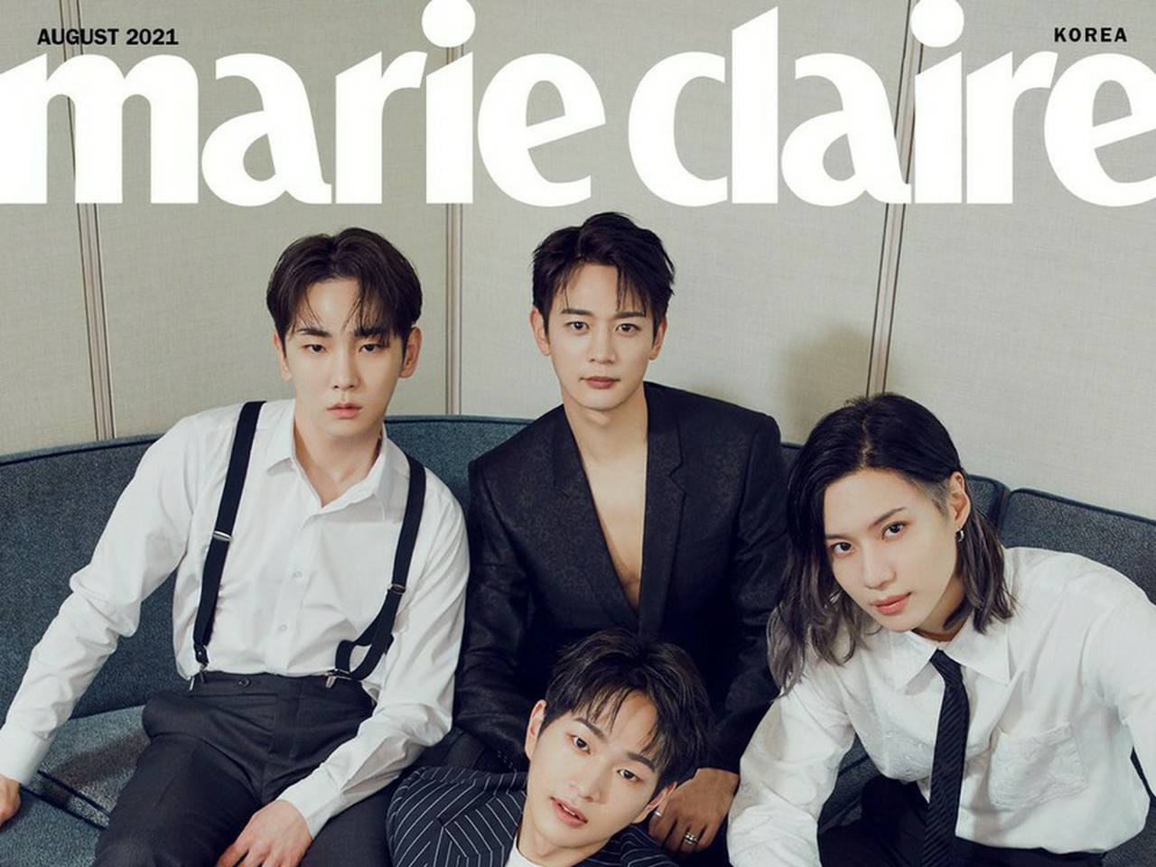 SHINee」、「marie claire KOREA」のカバーを飾る…団体、個人で5