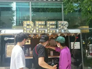 「CNBLUE」カン・ミンヒョク、ジョン・ヨンファ＆イ・ジョンシンと一緒に日本のビールを楽しむ…“ごちそうさまでした兄さん #代官山”