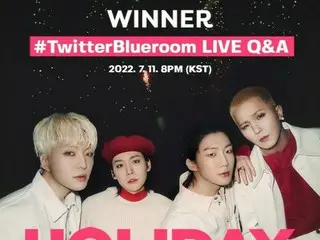 「WINNER」、きょう（11日）“TwitterBlueroom LIVE”を配信…ファンたちとコミュニケーション