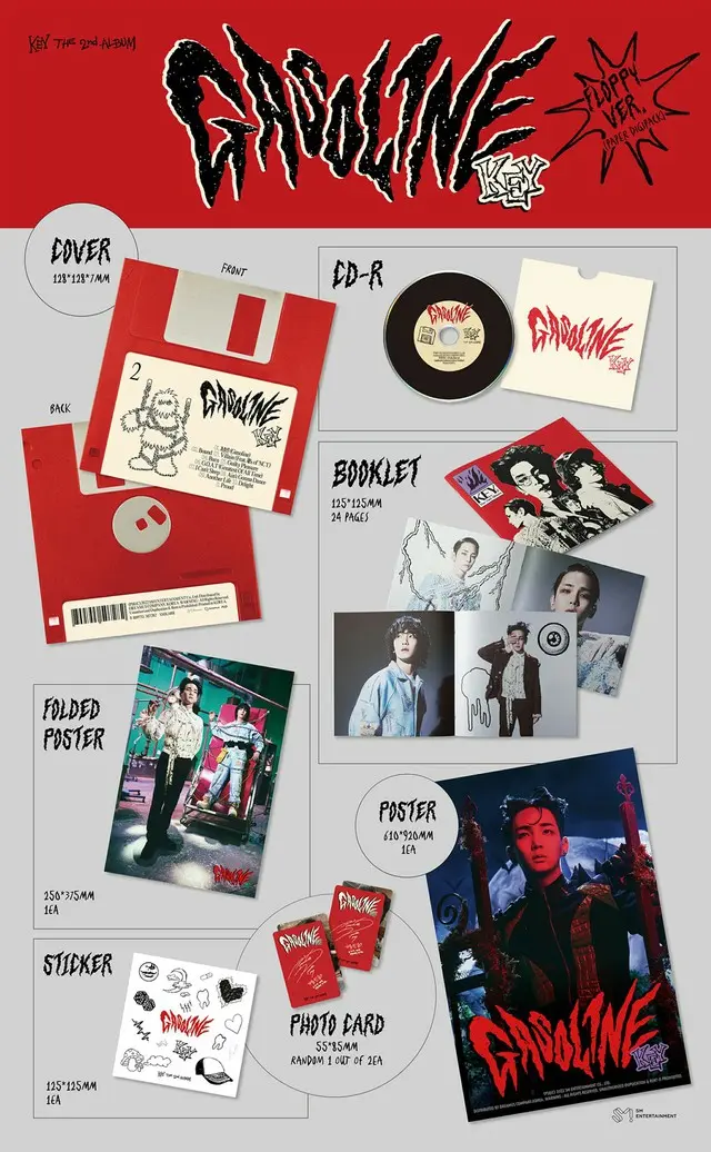 KEY The 2nd Album 〖Gasoline〗- FLOPPY Ver.