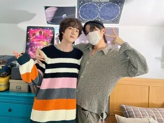 「BTS（防弾少年団）」JIN×J-HOPE、誕生日記念の兄弟ショット