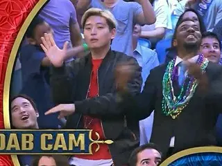 「2AM」チョン・ジヌン、NBAオールスター観戦する姿キャッチされる。