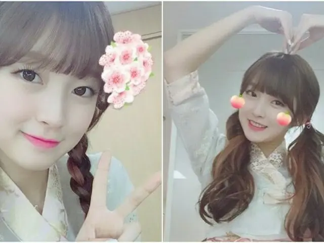 「OH MY GIRL」アリン、キュートすぎる韓服姿を披露♡