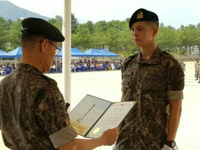 俳優チュウォン、訓練所で1位の成績をおさめる！今後は将校として軍服務に就く!?