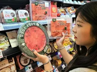 コンビニの「イーマート24」で売られるスイカ商品5種！