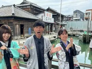 阪口珠美＆ゴリ＆堀口茉純がお江戸でフィッシング！『ぐるり東京 江戸散歩』