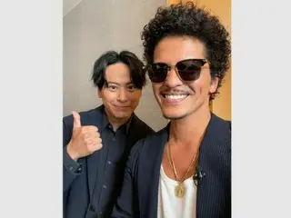 「ZIP!」山下健二郎が憧れのブルーノ・マーズにインタビュー！